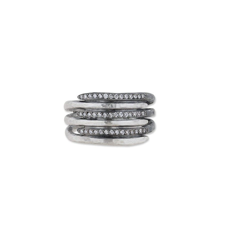ZEBRA DIAMOND RING