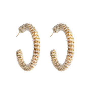 Zareen Earrings - Ivory