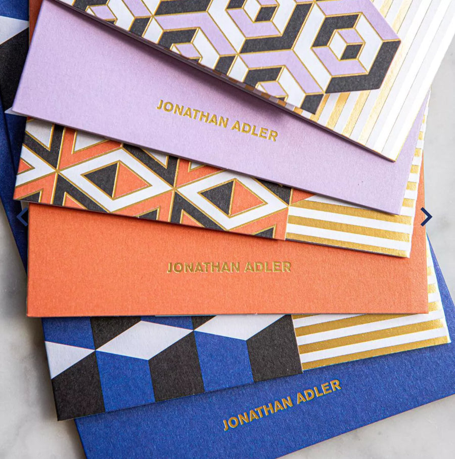 Jonathan Adler Versailles Boxed Diecut Notecard Set