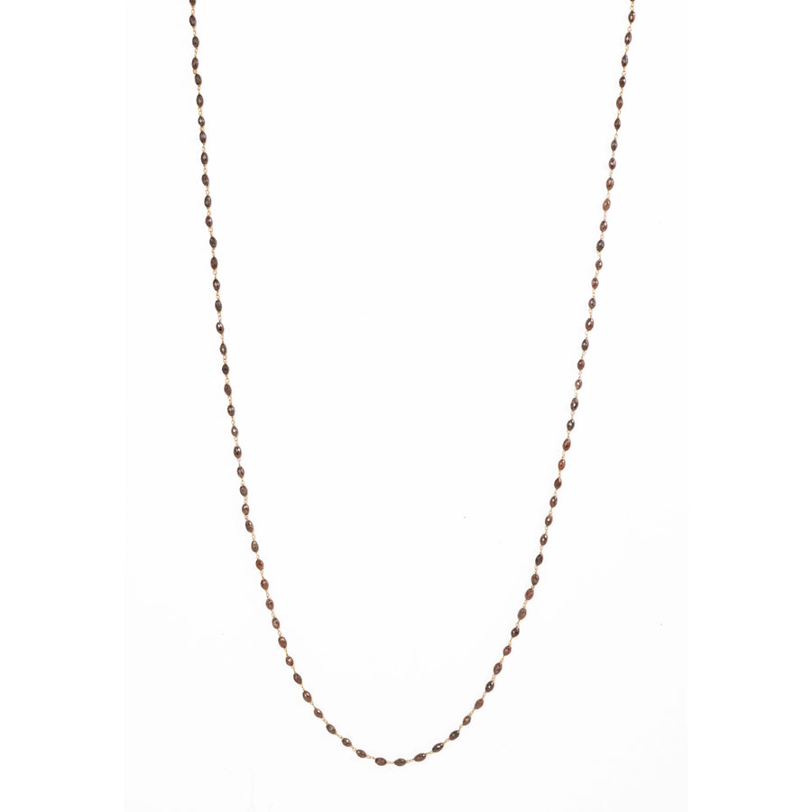 chocolate diamond chain necklace