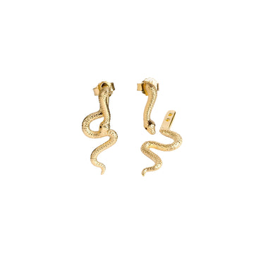 Mystic Serpent Cascade Earrings