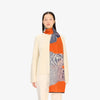 Scarf 80 - CHOUETTE ORANGE