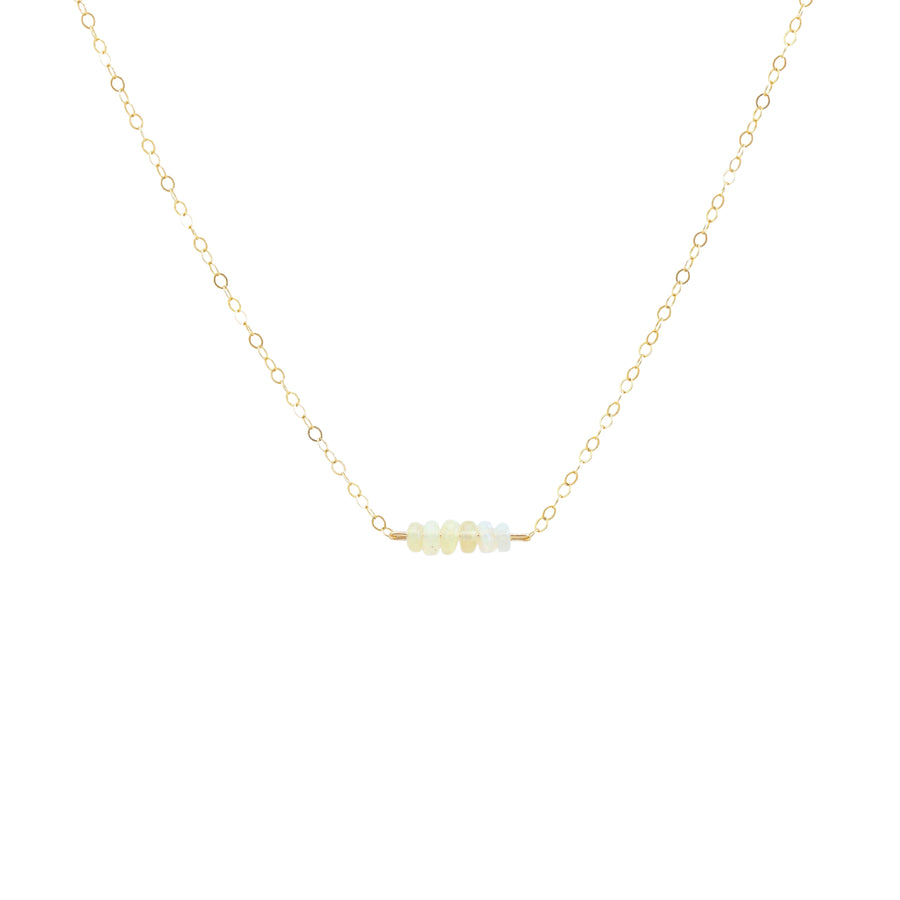 Delicate Opal Necklace