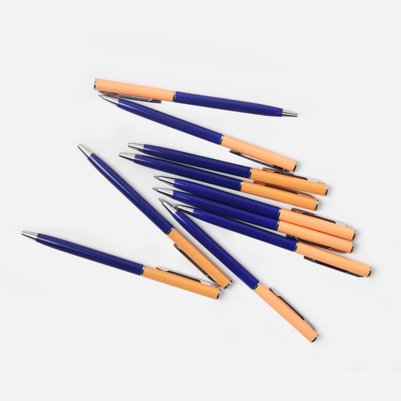 Ballpoint Pen Metal -  Cobalt / Salmon