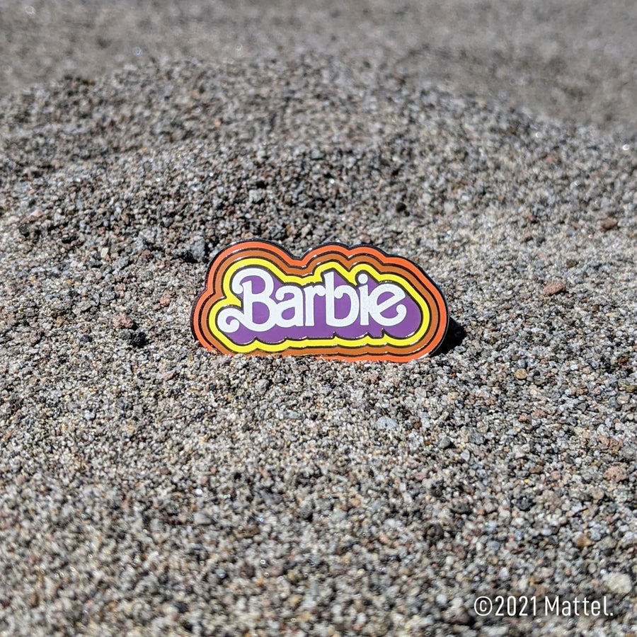 Malibu Barbie™ Logo Enamel Pin