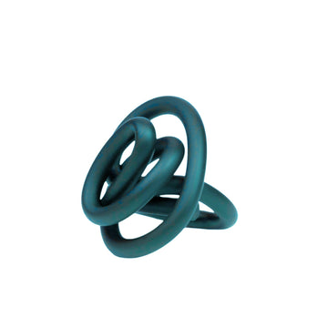 Zig Zag Ring - TEAL