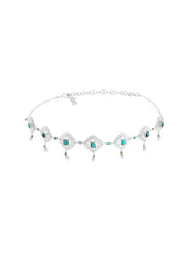Silver Mandala Choker