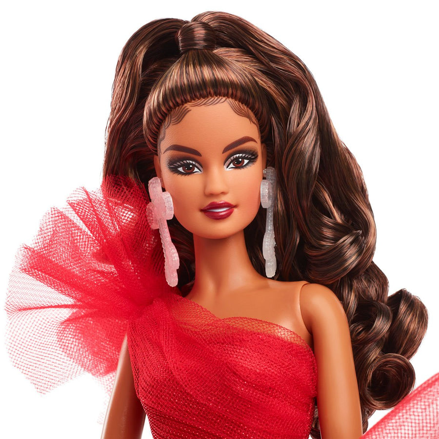 Barbie Holiday 2024 Doll with Long Brunette Hair