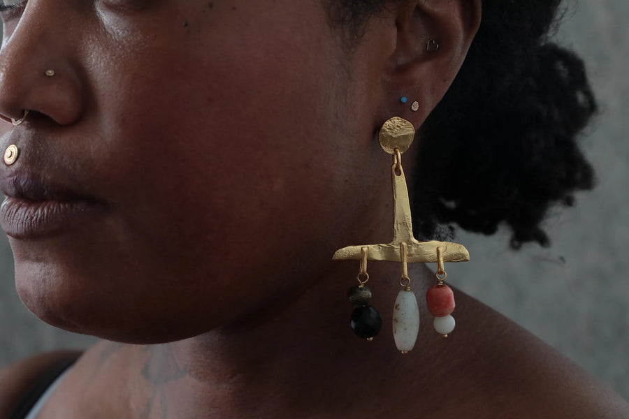 Caravan of Dreams One of a Kind Dangle Earrings
