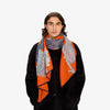 Scarf 80 - CHOUETTE ORANGE