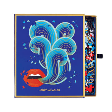 Jonathan Adler 750 Piece Lips Shaped Puzzle