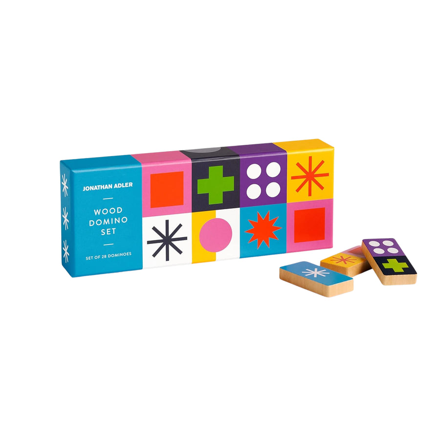 Jonathan Adler Helsinki Wood Domino Set
