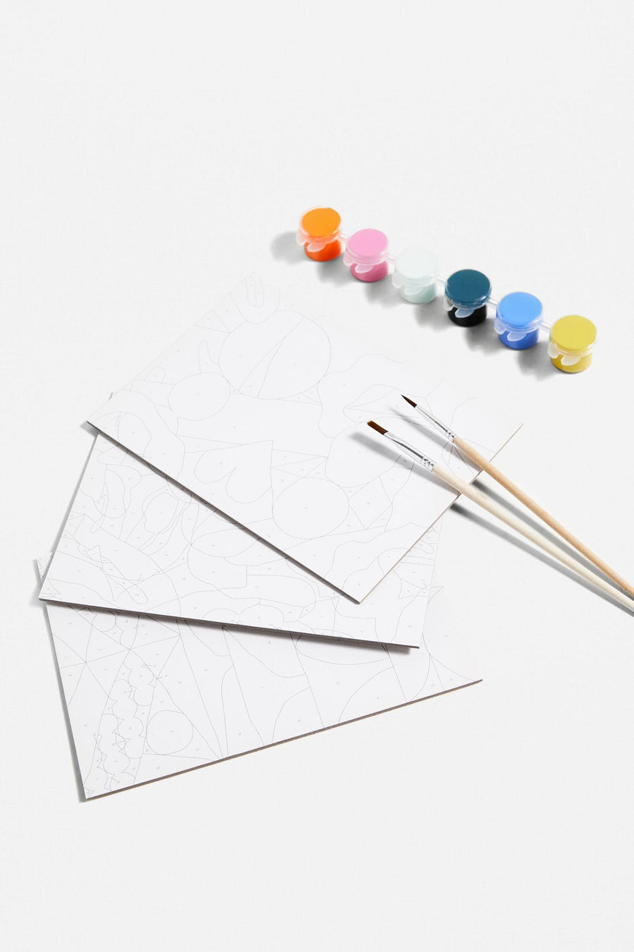 Mindful Crafts: Geometric Paint By Number Kit