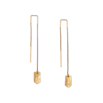 Linear Threader Earrings