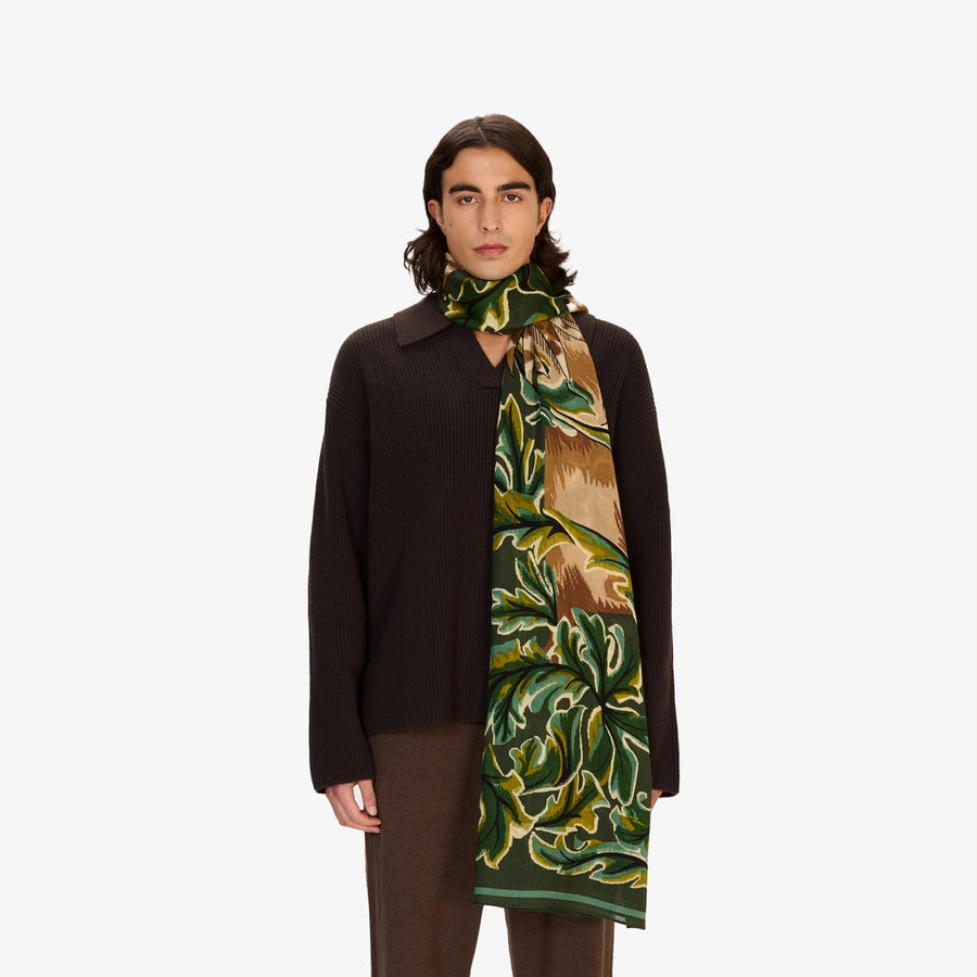 Scarf 100 - LEONARD KHAKI