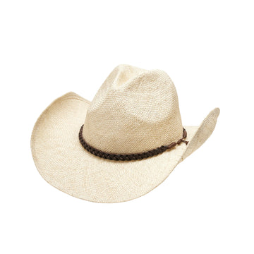 Ford Straw Cowboy Hat - Natural