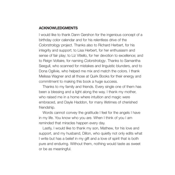 Colorstrology book