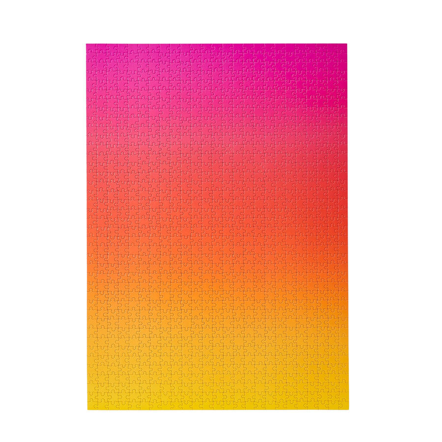 Pink & Yellow Gradient Puzzle - Large 1000pcs