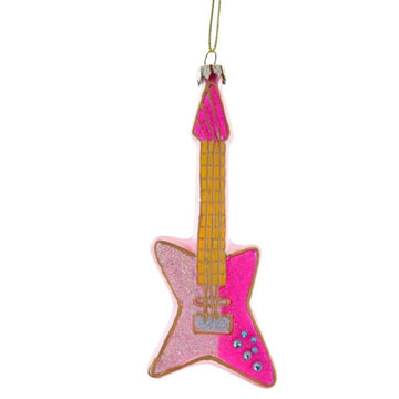 PINK GUITAR ORNAMENT