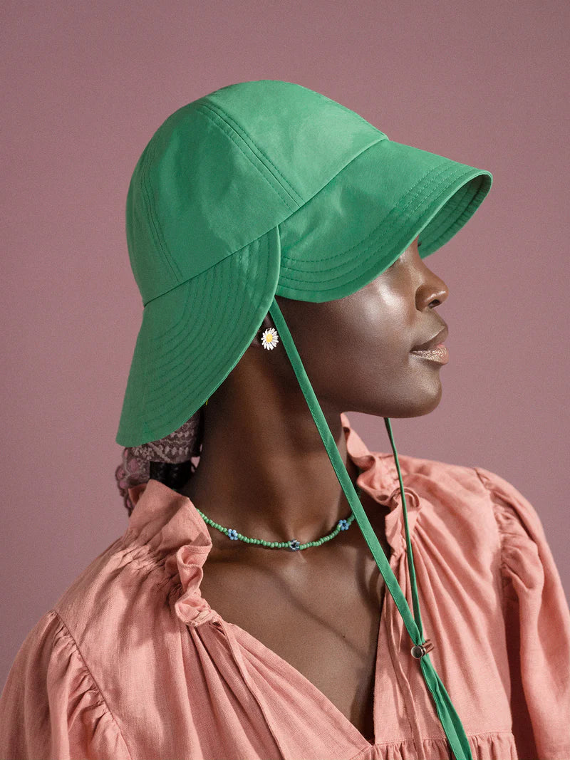 Tulip Bucket Hat - Kelly Green