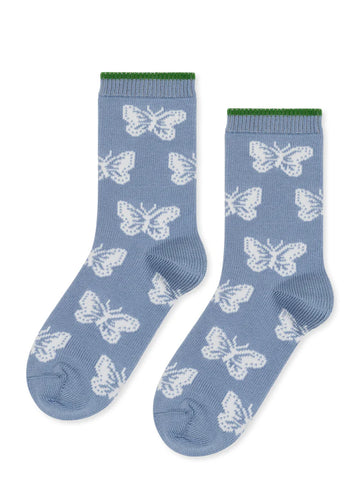 Viceroy Crew Socks - Sky Blue