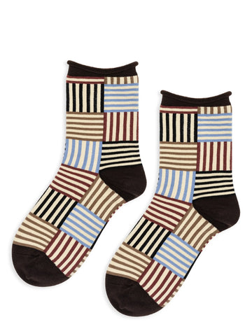 Striped Tile Crew brown / OS