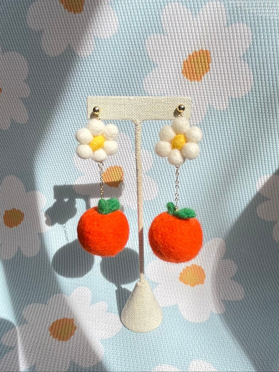 Cutie Orange Earrings