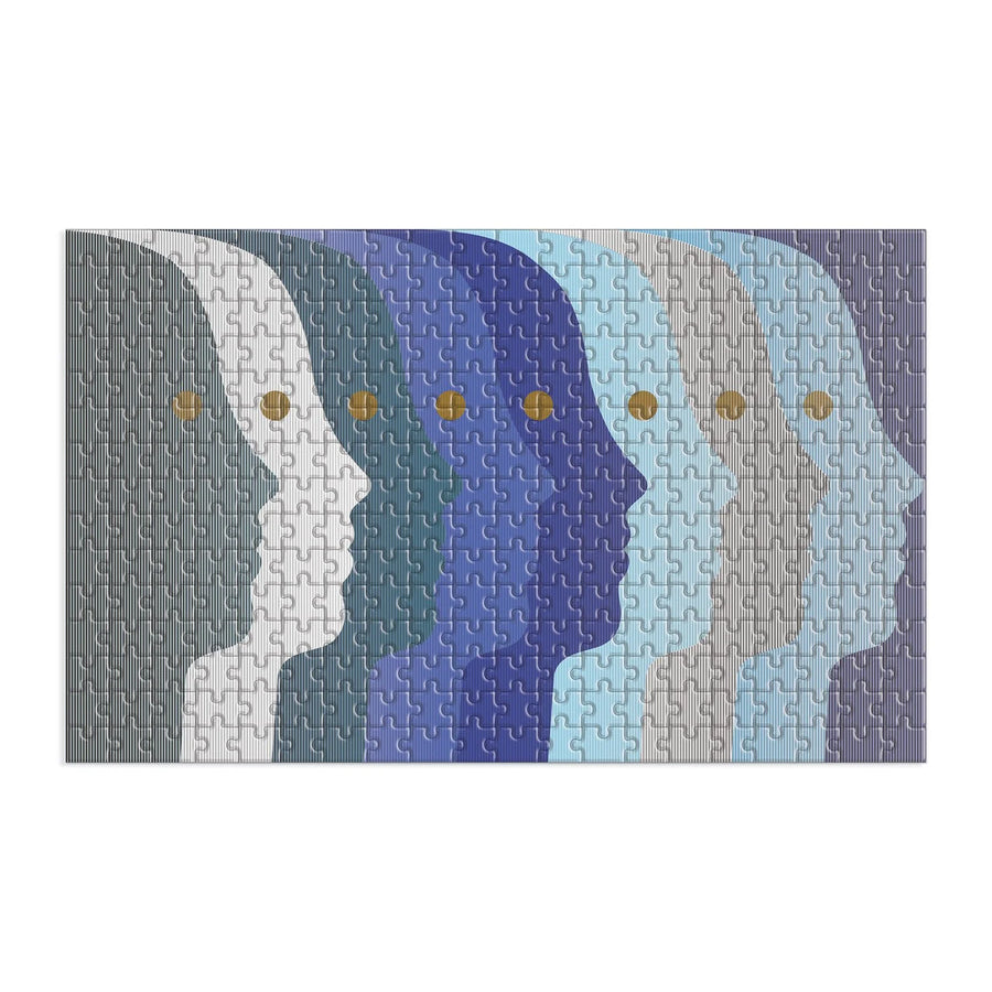 Jonathan Adler Atlas 300 Piece Lenticular Puzzle