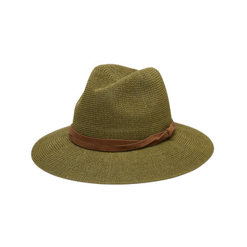 Sedona Straw Panama Hat - Sage