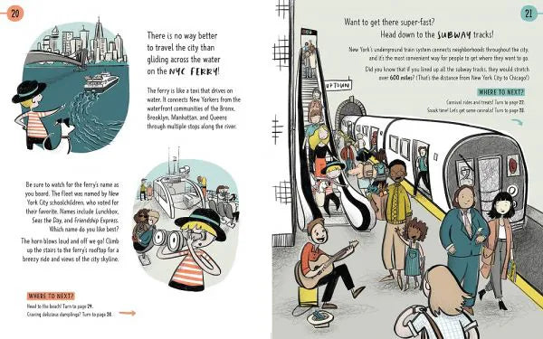 Little kid big city NYC book