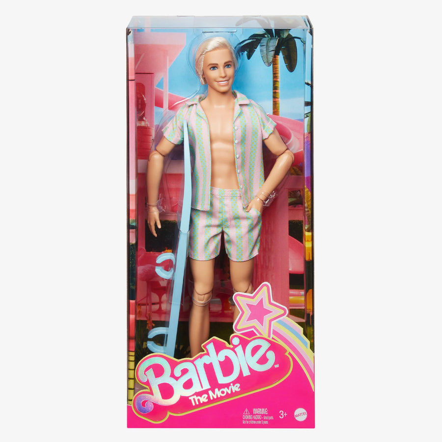 Barbie Movie Ken Doll in Matching Striped Set