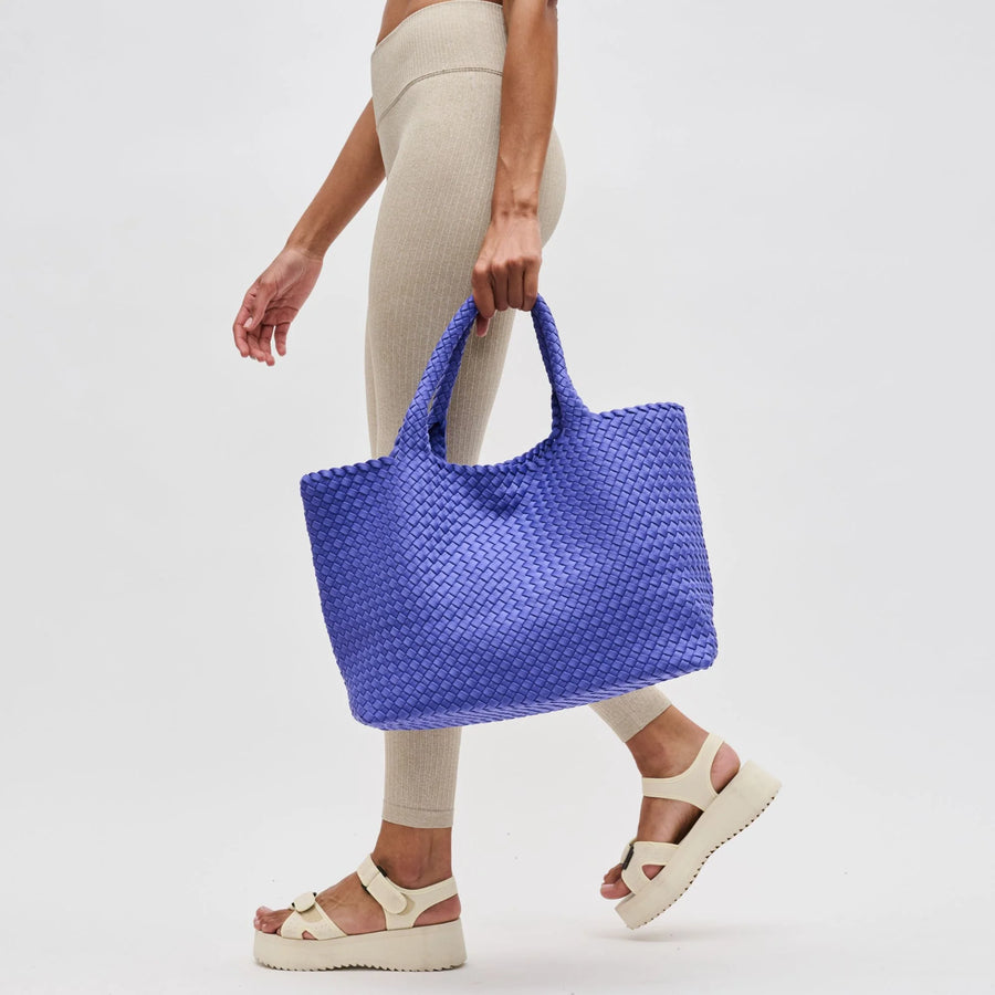 Periwinkle Sky's The Limit Large Tote Bag