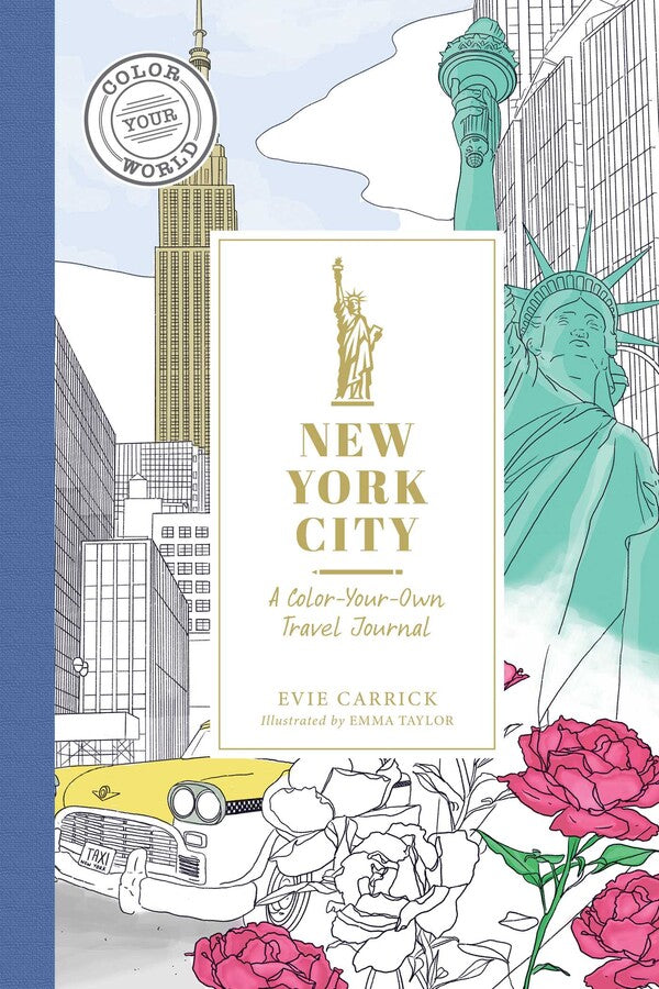 New York City: A Color-Your-Own Travel Journal