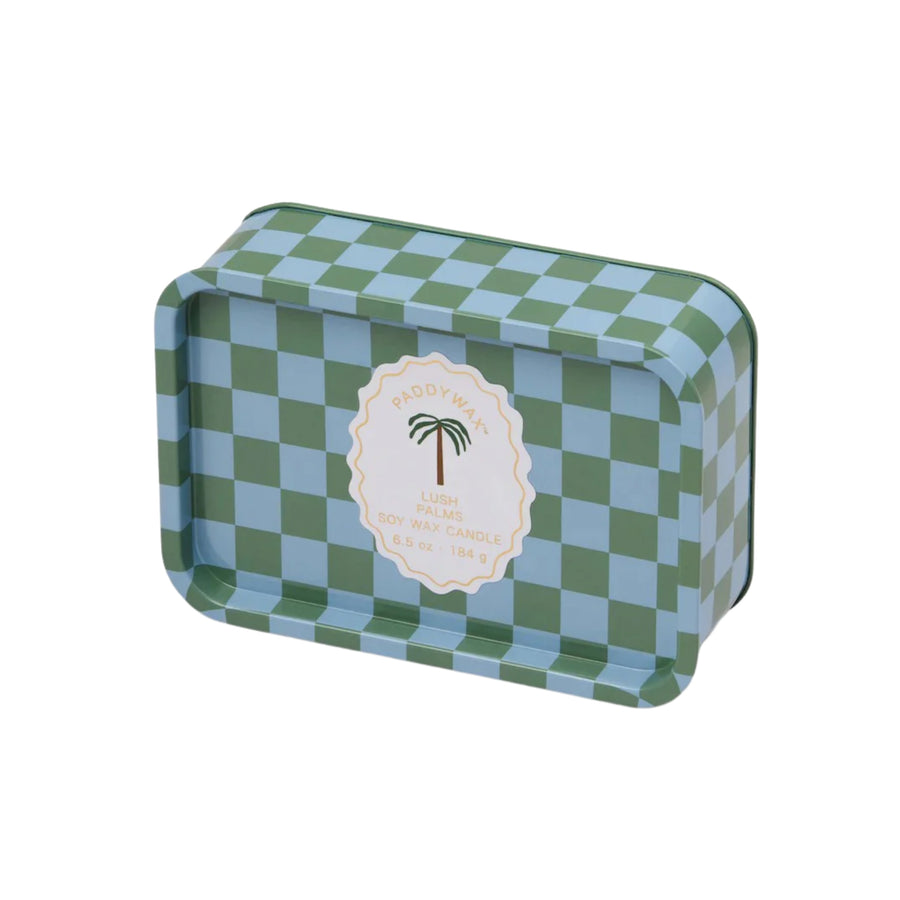 A DOPO PRINTED TIN - LUSH PALM - 6.5 OZ