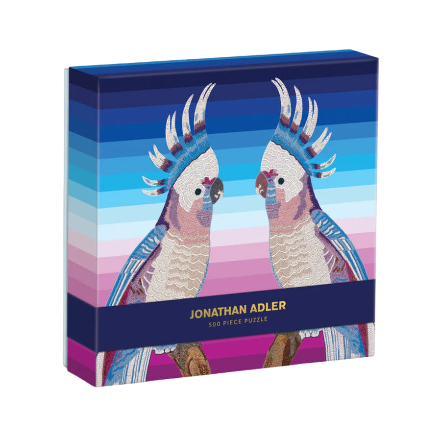Jonathan Adler Parrots 500 Piece Puzzle