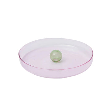 Medium Bubble Dish - Pink/Green
