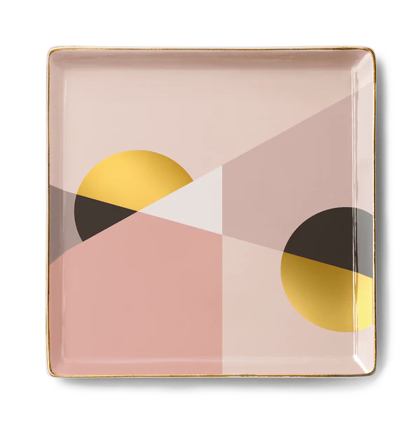 Siena Pink Ceramic Tray