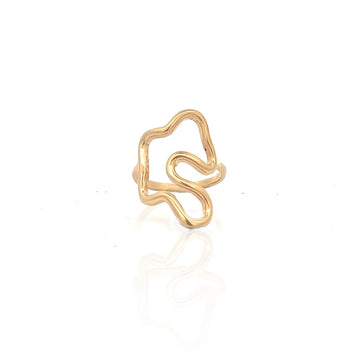 Puddle Ring, 14K Vermeil - Size 7