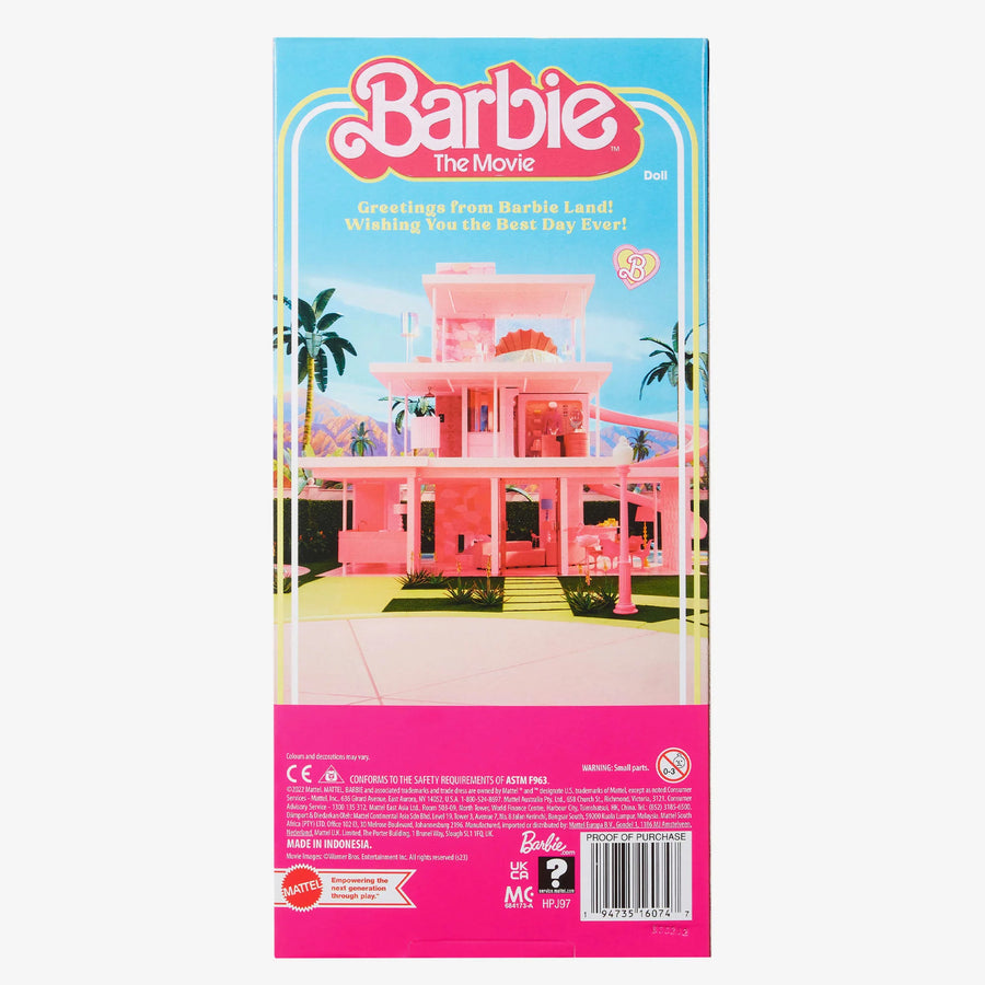 Barbie Movie Ken Doll in Matching Striped Set