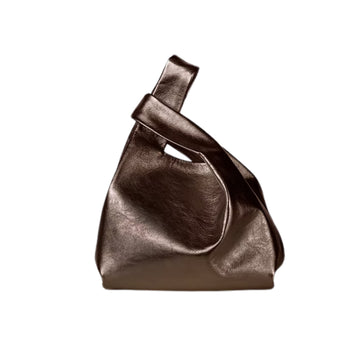MIRANDA HANDBAG CHOCO M. ASTRO LEATHER