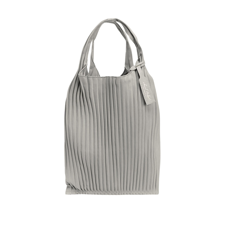 Small Nappa Leather Plissé Picasso Bag - Taupe