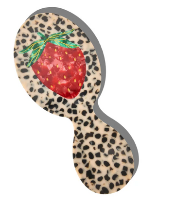 Hand-painted Strawberry Handbag Hero Brush