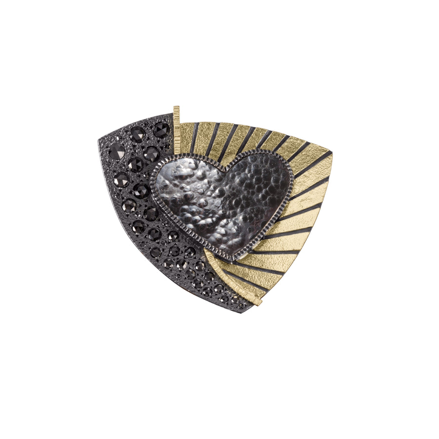 Stripe Brooch