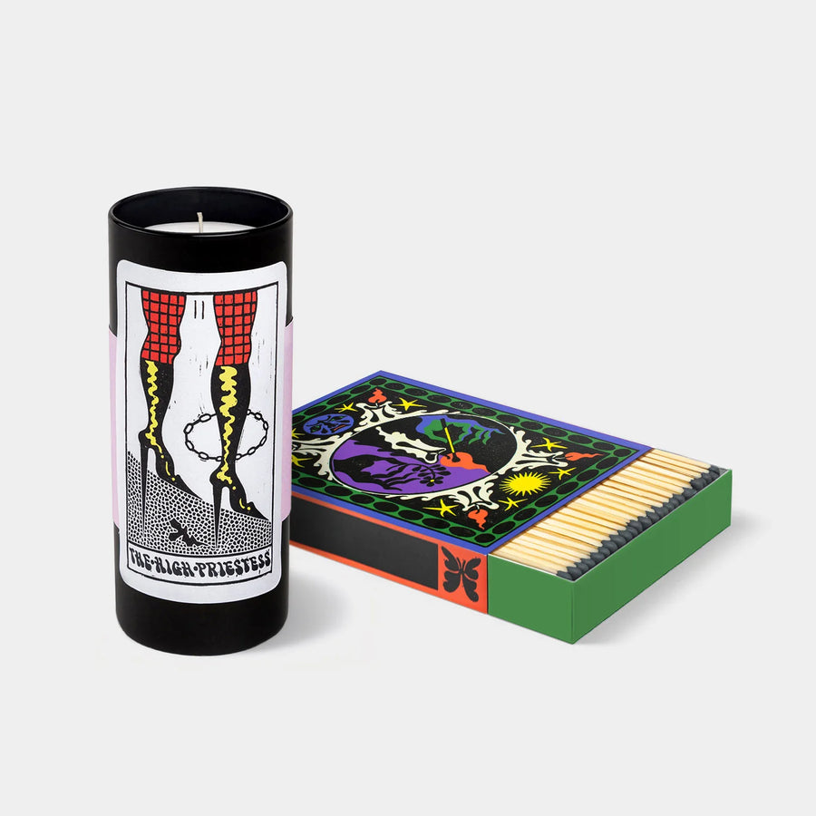 Tarot Candle - HP (High Priestess)