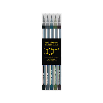 HCT x Akashiya ThinLINE Brush Pen S/5