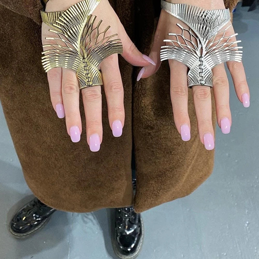 Interference Wrap Ring - Gold