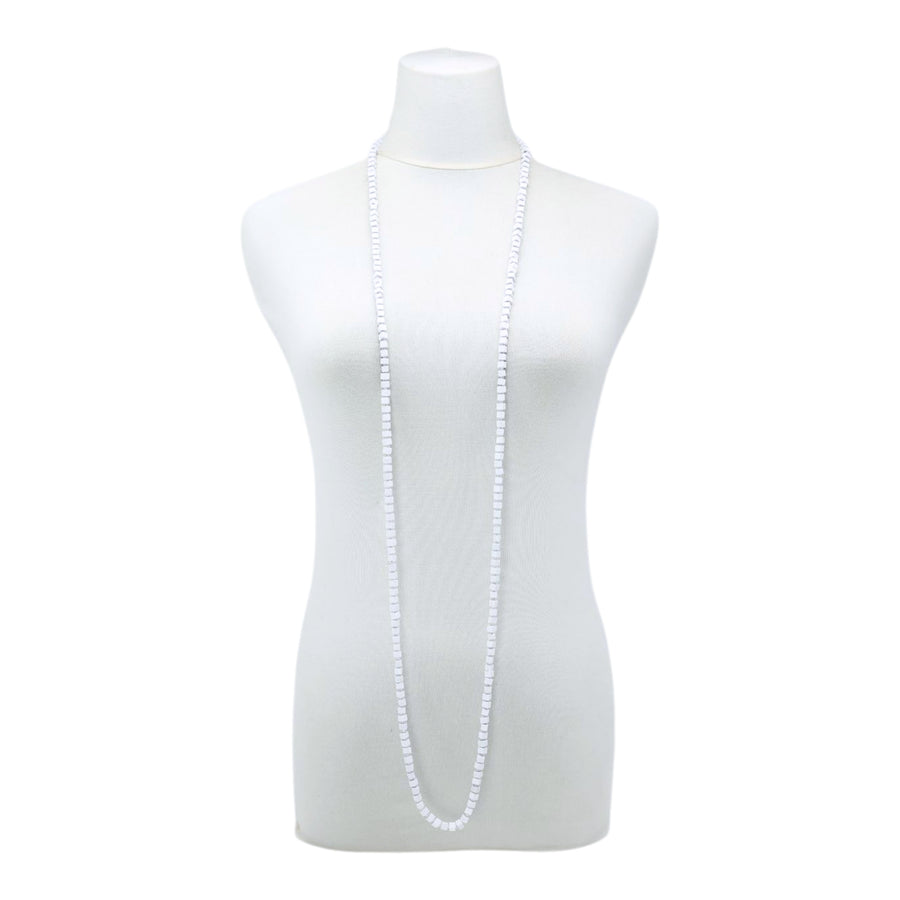Next Pashmina Necklace - White