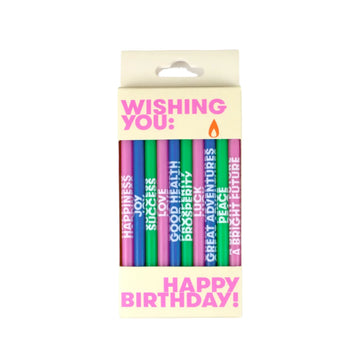 Birthday Candles - Multicolor 10pk