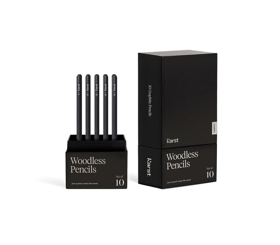 Karst Woodless Graphite Pencils - Set of 10