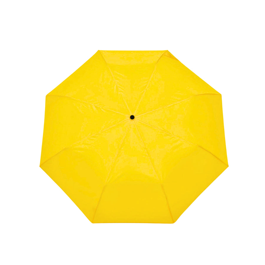 Saffron Brush Yellow 100% recycled plastic bottle Compact Duck Umbrella